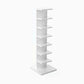 Contemporary Corner Closed Back Bookshelf Manufactured Wood Frame and Shelf Clearhalo 'Bookcases' 'Furniture' 'furniture_bookcases' 'kitchen' 'kitchen_bookcases' 'Living Room Furniture' 'Office Furniture' 1200x1200_d1bcc5cb-6761-4d41-bccb-8b7fc1831249