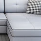 L-shape Sofa Faux Leather/Linen Sectionals with Reversible Chaise and Storage Clearhalo 'furn' 'furn_sectionals' 'Furniture' 'furniture_sectionals' 'Living Room Furniture' 'Sectionals' 1200x1200_d1c03baf-06ad-488b-88de-b5c03813a7a8