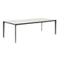 Metal Contemporary Rectangular Table Sintered Stone Dining Table with Metal Legs Clearhalo ' dining_table' 'Dining Tables & Seating' 'Dining Tables' 'furn' 'furn_dining_table' 'Furniture' 'furniture_dining_table' 'Kitchen & Dining Furniture' 'kitchen&dining_furn' 'kitchen' 'kitchen_dining_table' 1200x1200_d1c4cd4f-cae9-461b-8c75-5ba835a985e0