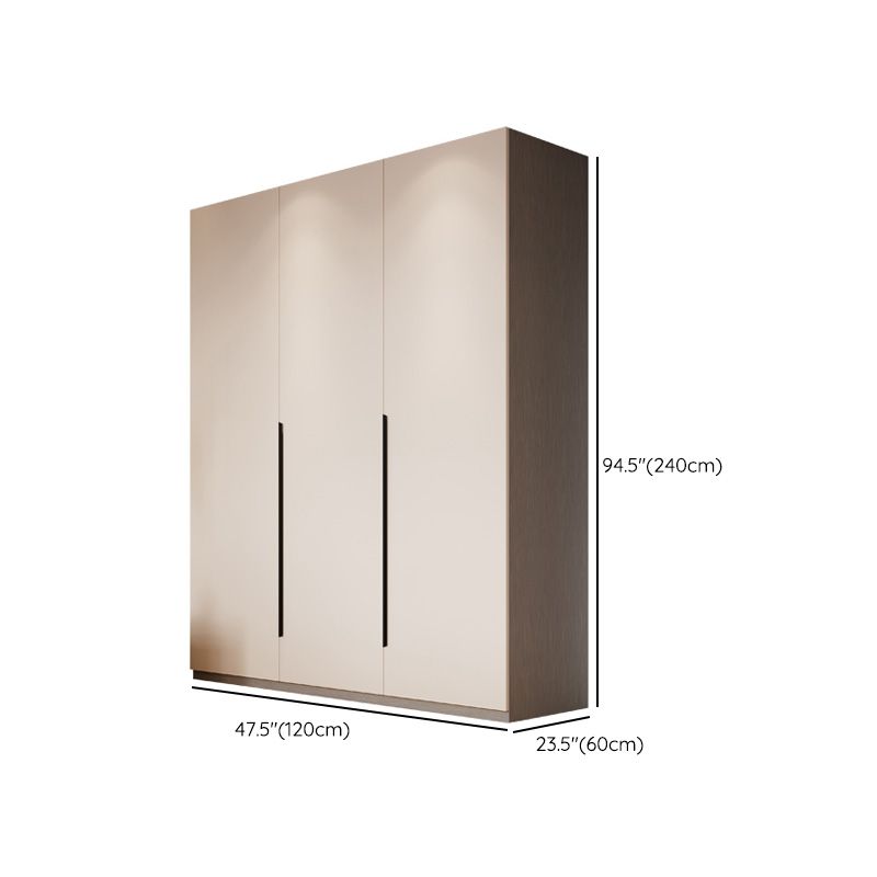 Moderno armadio del guardaroba in legno armatending mobile a porte chiuse morbide