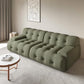 Recessed Arm Sofa Sewn Pillow Back Stationary Green Sofa for Bonus Room Clearhalo 'furn' 'furn_sofas' 'Furniture' 'Living Room Furniture' 'Sofa' 'sofas' 1200x1200_d1c7b428-b58a-4865-8be9-8cf987a73388