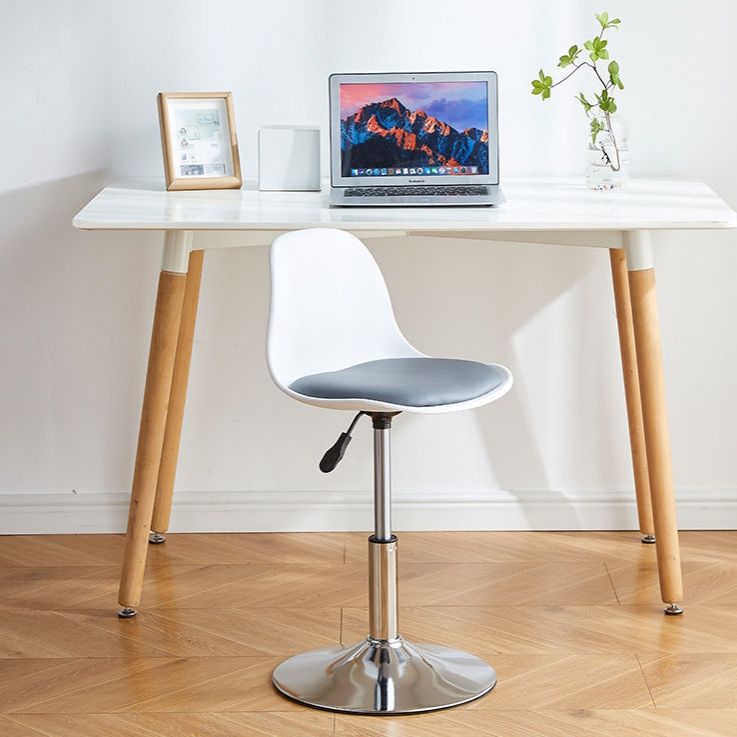 Contemporary Liftable Bar Stool Bucket Counter Bar Stool with Metal Legs Clearhalo 'Bar Furniture' 'Bar Stools' 'bar_stools' 'furn' 'furn_bar_stools' 'Furniture' 'furniture_bar_stools' 'Kitchen & Dining Furniture' 1200x1200_d1cdd925-ebd5-40d8-bd2f-4f5f4707d9d3