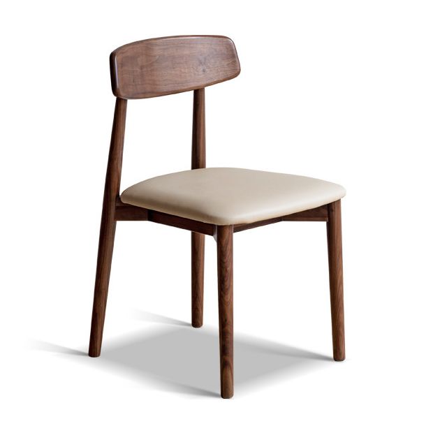 Sedie da pranzo moderne a braccia aperta in legno (set di 1/2/4/6/8)