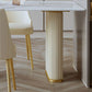 Traditional Luxury Dining Table Oval Double Pedestal Home Furniture for Indoor Clearhalo 'Dining Tables & Seating' 'Dining Tables' 'dining_table' 'furn' 'furn_dining_table' 'Furniture' 'furniture_dining_table' 'Kitchen & Dining Furniture' 'kitchen' 'kitchen_dining_table' 1200x1200_d1d15b63-0330-42aa-9e75-169a9cb0d675