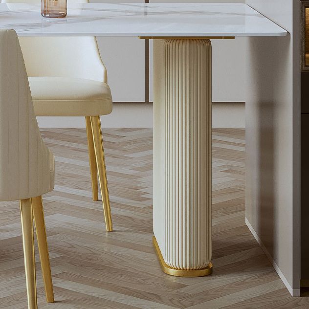 Traditional Luxury Dining Table Oval Double Pedestal Home Furniture for Indoor Clearhalo 'Dining Tables & Seating' 'Dining Tables' 'dining_table' 'furn' 'furn_dining_table' 'Furniture' 'furniture_dining_table' 'Kitchen & Dining Furniture' 'kitchen' 'kitchen_dining_table' 1200x1200_d1d15b63-0330-42aa-9e75-169a9cb0d675