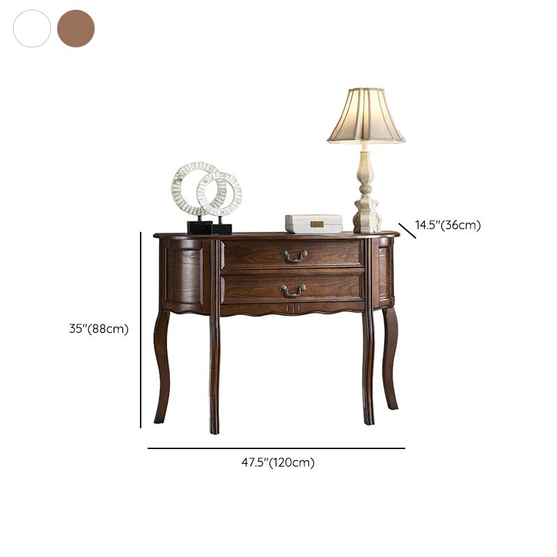 Tavolo da console di Victoria Wood Table per la sala da divano per sala