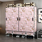Contemporary Wardrobe Cabinet with Legs Steel Wardrobe Armoire