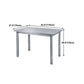 Industrial Style Furniture Stainless Steel Dining Site Table with Pedestal Base Clearhalo ' dining_table' 'Dining Tables & Seating' 'Dining Tables' 'furn' 'furn_dining_table' 'Furniture' 'furniture_dining_table' 'Kitchen & Dining Furniture' 'kitchen&dining_furn' 'kitchen' 'kitchen_dining_table' 1200x1200_d1d5fb30-af87-4983-a87f-5fb27c923f6e