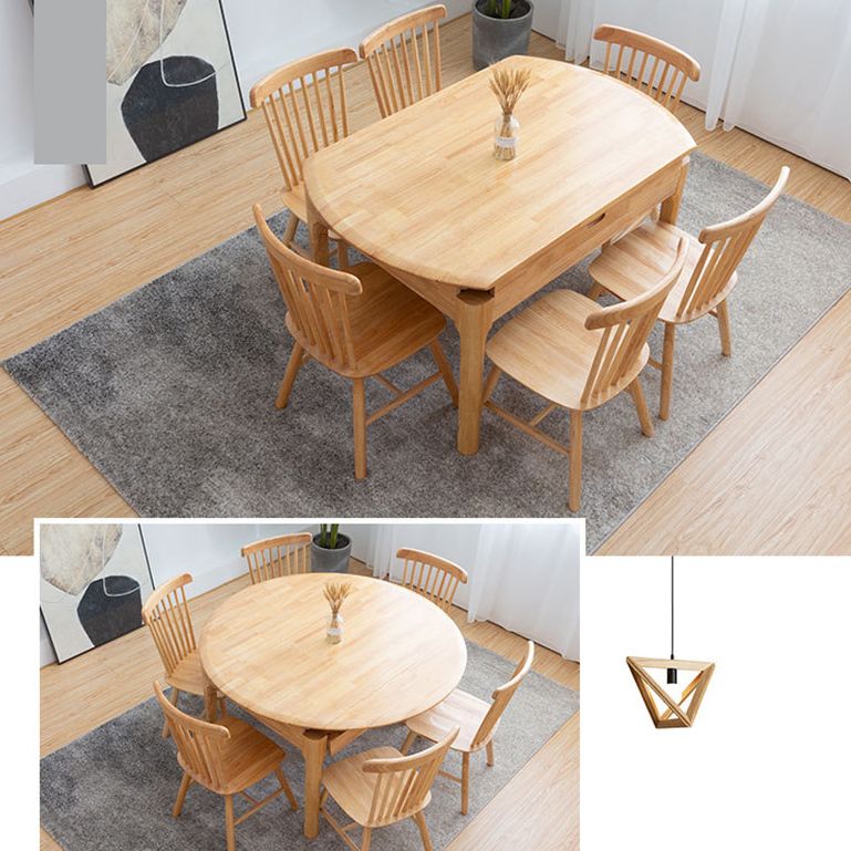 Modern Wooden Foldable Furniture Standard Height Formal Dining Room Table Set for Home Use Clearhalo 'Dining Room Sets' 'Dining Tables & Seating' 'dining_room_set' 'furn' 'furn_dining_room_set' 'Furniture' 'furniture_dining_room_set' 'Kitchen & Dining Furniture' 'kitchen&dining_furn' 'kitchen' 1200x1200_d1d8f2ec-d44f-4266-b8cd-c9c3dbdc9e60
