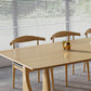 Modern 1/7 Pieces Dining Set Rectangle Pine Wood Dining Table for Dining Room Clearhalo 'Dining Room Sets' 'Dining Tables & Seating' 'dining_room_set' 'furn' 'furn_dining_room_set' 'Furniture' 'Kitchen & Dining Furniture' 1200x1200_d1db9e90-bd36-4abc-8710-2628643aa2cb