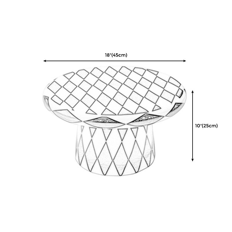 Nordic Style Drum Sofa End Table Accent Sofa End Side Table for Living Room Clearhalo 'Coffee & Accent Tables' 'End & Side Tables' 'end_side_table' 'end_side_tables' 'furn' 'furn_end_side_tables' 'Furniture' 'furniture_end_side_table' 'Living Room Furniture' 1200x1200_d1ddf363-3d77-4e05-9cbc-37c3f110022c
