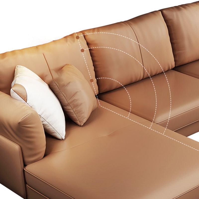 MODERNE 33.46 "H BRORN FAURUME PLICRIEUX COLON TOP SOFA ET CHAISE