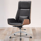 Modern Rotatable Office Chair High Back Fixed Armrest Manager Chair Clearhalo 'furn' 'furn_office_chair' 'Furniture' 'Office Chairs' 'Office Furniture' 'office_chair' 1200x1200_d1e23414-97f3-43fc-8993-7bdedd572a59