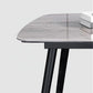 Sintered Stone Dining Table Industrial Style Black 4 Legs Base Rectangle Table for Dining Room Clearhalo ' dining_table' 'Dining Tables & Seating' 'Dining Tables' 'furn' 'furn_dining_table' 'Furniture' 'furniture_dining_table' 'Kitchen & Dining Furniture' 'kitchen&dining_furn' 'kitchen' 'kitchen_dining_table' 1200x1200_d1e49135-9667-4dce-9489-48426e34f6e3
