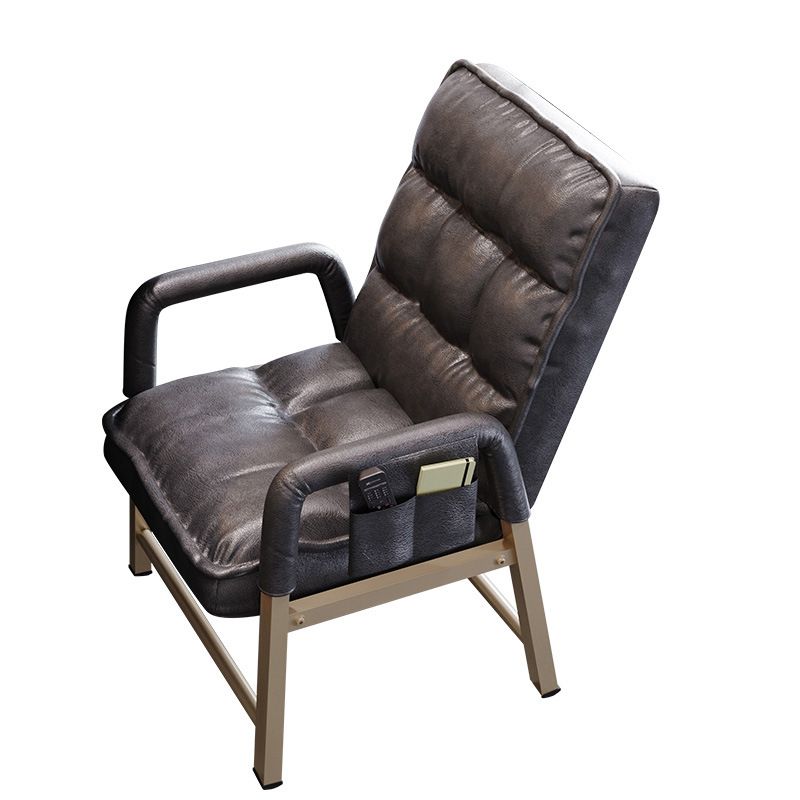 Silla ergonómica de escritorio en medio trasero silla de mano acolchada para la oficina en casa