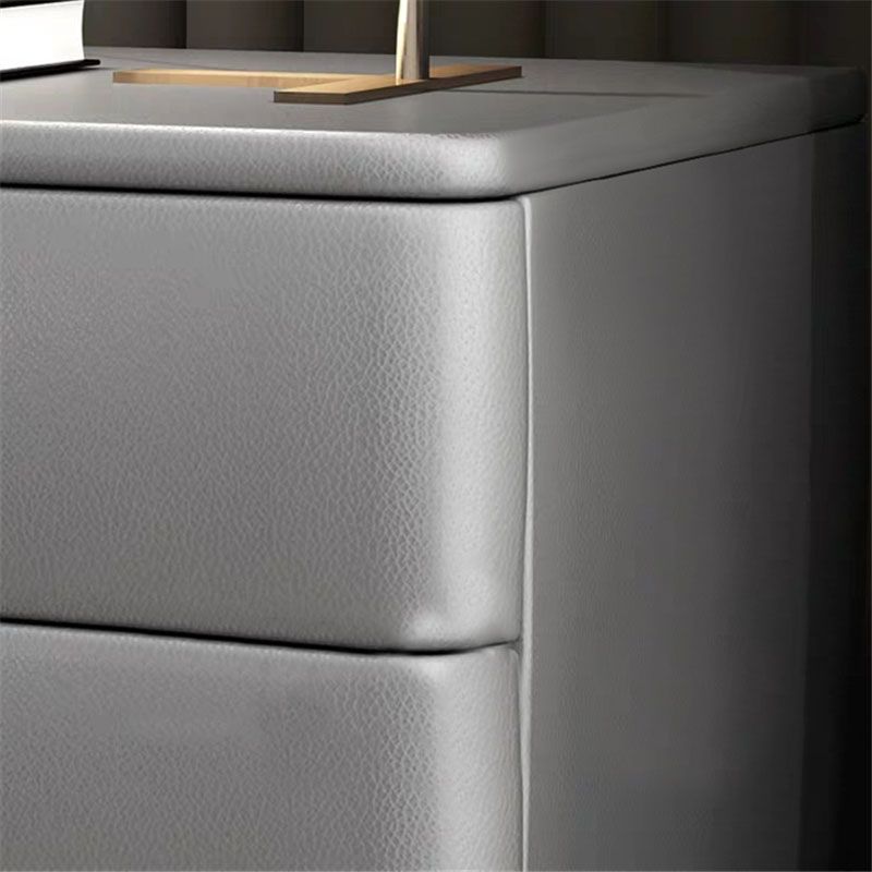 モダニズム2引き出しナイトテーブルウッドストレージベッドナイトスタンドホームのためのナイトスタンド