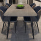 Metal Modern Rectangular Table Sintered Stone Table for Dining Room and Kitchen Clearhalo ' dining_table' 'Dining Tables & Seating' 'Dining Tables' 'furn' 'furn_dining_table' 'Furniture' 'furniture_dining_table' 'Kitchen & Dining Furniture' 'kitchen&dining_furn' 'kitchen' 'kitchen_dining_table' 1200x1200_d1ef83c5-f8ae-46b9-b6ad-6fabad0b60f5