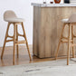 Ash Solid Wood Frame Armless Bar Stool Indoor Upholstered Bar Stool Clearhalo 'Bar Furniture' 'Bar Stools' 'bar_stools' 'furn' 'furn_bar_stools' 'Furniture' 'Kitchen & Dining Furniture' 1200x1200_d1f10e8b-5171-416f-92d5-b0da15d4f553
