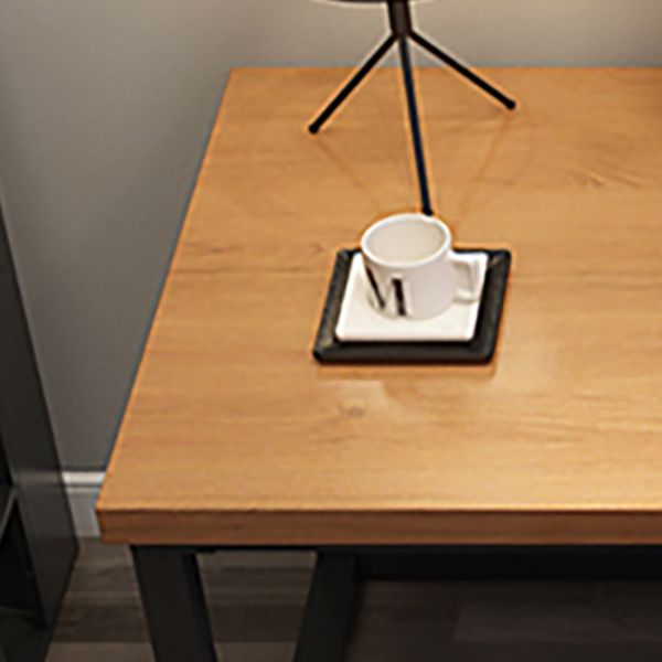 Industrial Solid Wood Gaming Desk 29.53" Tall Rectangular Computer Desk Clearhalo 'furn' 'furn_office_desk' 'Furniture' 'Office Desks' 'Office Furniture' 'office_desk' 1200x1200_d1f160d5-c38e-4fc7-9484-b810f08138f3