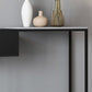 11,8 "W del tavolo della console rettangolo tavolino in metallo contemporaneo