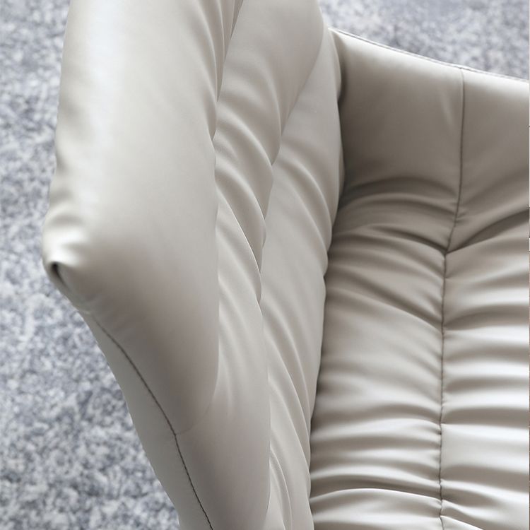 Contemporary Style Dining Chairs Armless Chairs for Kitchen with Metal Legs Clearhalo ' kitchen&dining_furn' 'Dining Chairs' 'Dining Tables & Seating' 'dining_chair' 'furn' 'furn_dining_chair' 'Furniture' 'furniture_dining_chair' 'Kitchen & Dining Furniture' 'kitchen' 1200x1200_d1f60512-ef39-4452-961f-20560da322c4