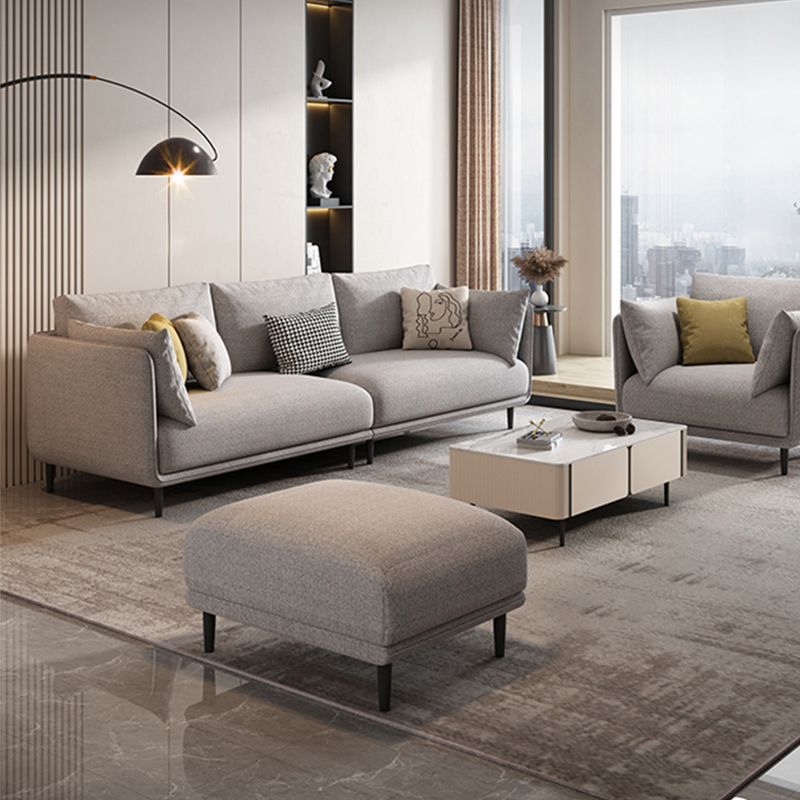 Slipcovered Stationary Pillow Top Arm Cushions Sofa for Living Room Clearhalo 'furn' 'furn_sofas' 'Furniture' 'furniture_sofas' 'Living Room Furniture' 'Sofa' 'sofas' 1200x1200_d1f6d769-68ae-4eb1-b23a-9a117fbe3ee7