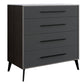 15.6-inch Width Storage Chest Ultra-Modern Dresser with 4/5/6 Drawers Clearhalo 'Bedroom Furniture' 'Dressers & Chests' 'dressers_chests' 'furn' 'furn_dressers_chests' 'Furniture' 1200x1200_d1fc1871-cced-4806-8c44-9eb4f8ee0160