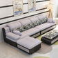 Pillow Top Arm Pillowed Back Cushions Sectionals Sofa for Four People