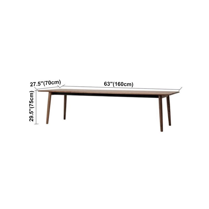 Rectangle Modern Dining Table Solid Wood Fixed Table for Restaurant Clearhalo ' dining_table' 'Dining Tables & Seating' 'Dining Tables' 'furn' 'furn_dining_table' 'Furniture' 'furniture_dining_table' 'Kitchen & Dining Furniture' 'kitchen&dining_furn' 'kitchen' 'kitchen_dining_table' 1200x1200_d1fd5178-7f87-4f41-a6d8-022b3807f79e