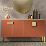 Modernism Stone Singboard Table Table Se incluye aparador para sala de estar