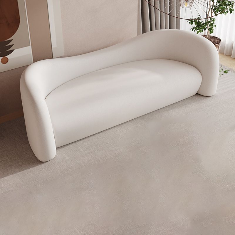 Canapé de dos étanché contemporain canapé de bras en pente pour le salon