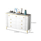 Glam Chest Bedroom Stone 15.7" Wide Chest in White with Drawers Clearhalo 'Bedroom Furniture' 'Dressers & Chests' 'dressers_chests' 'furn' 'furn_dressers_chests' 'Furniture' 1200x1200_d1ff7bc6-52e8-4e6d-9909-901c756d58b9