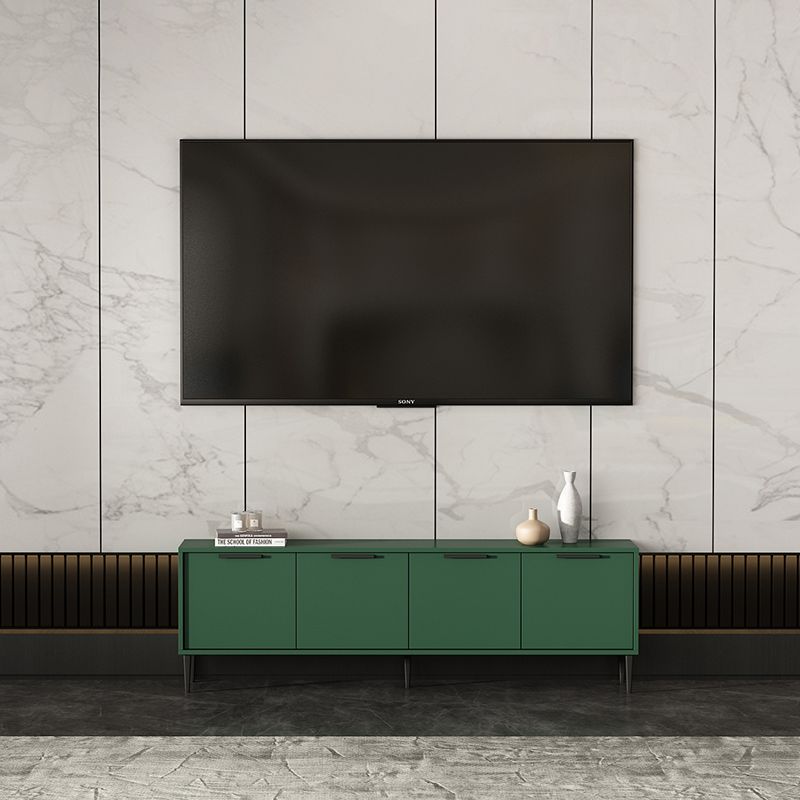 Wooden Enclosed Storage TV Console Scandinavian TV Stand with Cabinet Clearhalo 'furn' 'furn_tv_stands_entertainment_centers' 'Furniture' 'Living Room Furniture' 'TV Stands & Entertainment Centers' 'TV Stands & Media Storage Furniture' 'tv_stands_entertainment_centers' 1200x1200_d202aed4-50a4-4479-98b6-4ca877cf5590