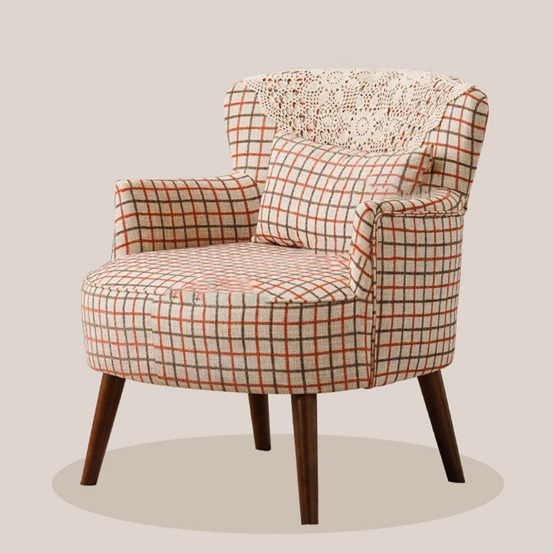 Fabric Wooden Lounge Chair Arms Included Side Chair for Living Room Clearhalo 'Accent Chairs' 'accent_chairs' 'Chairs & Seating' 'furn' 'furn_accent_chairs' 'Furniture' 'Living Room Furniture' 1200x1200_d2037293-67c9-4c82-8e3e-346636700d56
