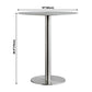 Industrial Style Silver Dining Table Stainless Steel Table for Home Use Clearhalo ' dining_table' 'Dining Tables & Seating' 'Dining Tables' 'furn' 'furn_dining_table' 'Furniture' 'furniture_dining_table' 'Kitchen & Dining Furniture' 'kitchen&dining_furn' 'kitchen' 'kitchen_dining_table' 1200x1200_d20450e2-a5cc-4a45-aa24-613c38f77660