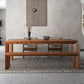 Rectangle Solid Wood Dining Table Modern Style Kitchen Dining Table