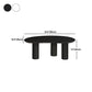 Scandinavian 3 Legs Coffee Table Free form Wooden Coffee Cocktail Table for Living Room Clearhalo 'Coffee & Accent Tables' 'Coffee Tables' 'coffee_tables' 'furn' 'furn_coffee_tables' 'Furniture' 'Living Room Furniture' 1200x1200_d20656a8-f300-42d5-94f7-7ef726257ff6
