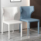 Modern Indoor Dining Room Chair Wingback Upholstered Side Chair