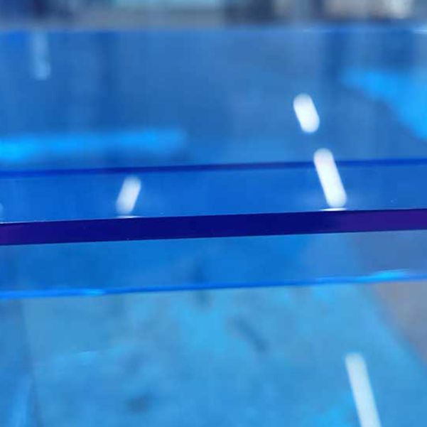 Rectangle Bibliothèque en acrylique standard