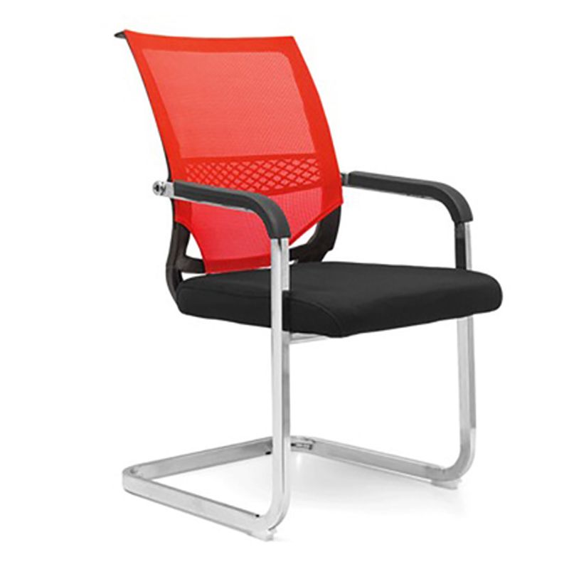 No Wheels Office Chair Modern Fixed Arms Upholstered No Distressing Desk Chair Clearhalo 'furn' 'furn_office_chair' 'Furniture' 'Office Chairs' 'Office Furniture' 'office_chair' 1200x1200_d20ac2a6-9def-436e-9c1f-9ddcab8b0813