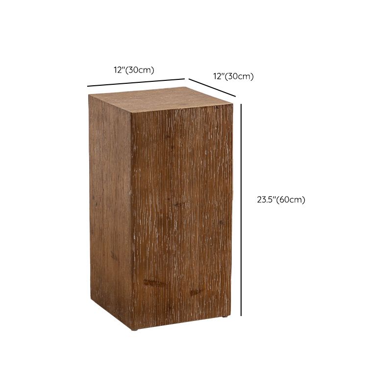 Tavolino laterale di country quadrato / esagono