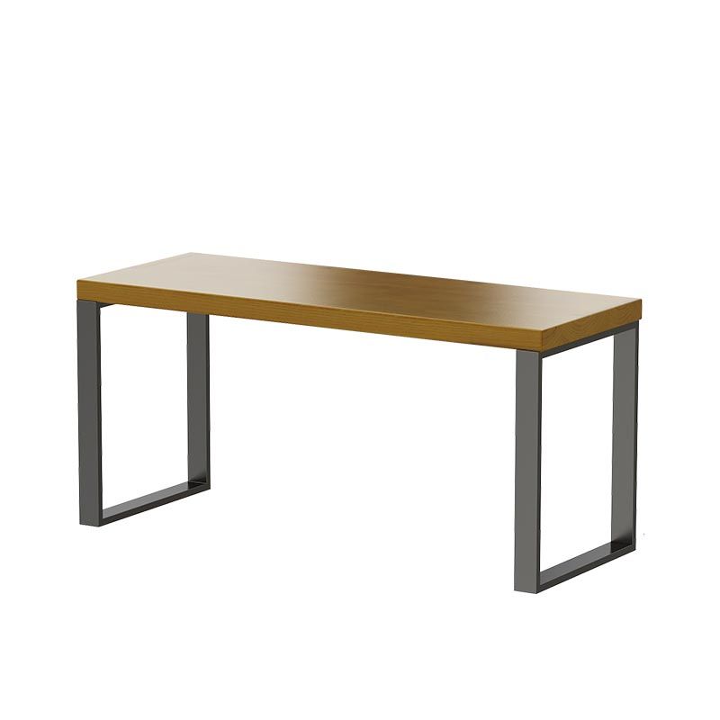 Escritorio de estilo moderno escritorio rectangular escritorio de oficina de trine de madera maciza para hogar