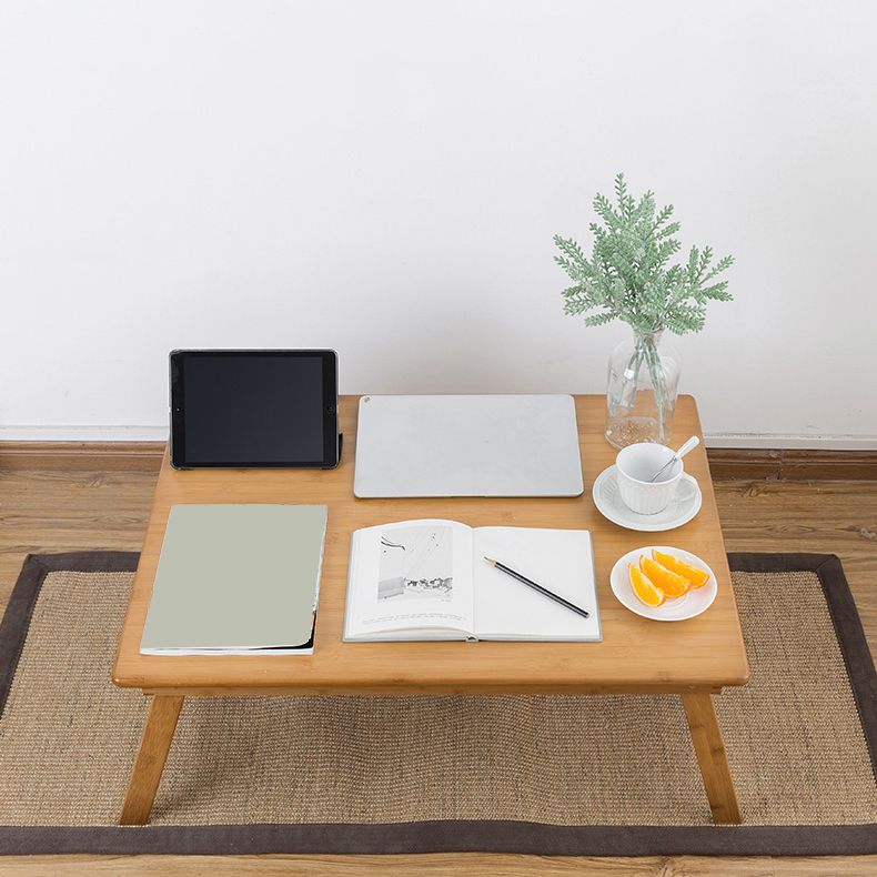 Zeitgenössischer rechteckiger Laptop -Schreibtisch faltete Holzschreiberschreibtisch faltet