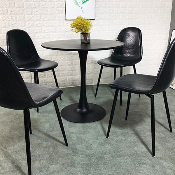 Tavolo da pranzo rotondo base per tulipano moderno tavolo fisso di pietra sinterizzata