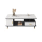 Slate Coffee Table Rectangle Glam Cocktail Table with 4 Legs Clearhalo 'Coffee & Accent Tables' 'Coffee Tables' 'coffee_tables' 'furn' 'furn_coffee_tables' 'Furniture' 'Living Room Furniture' 1200x1200_d213fb85-162b-4dfb-9931-1a8b2100b8d0