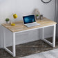 Industrial Style Office Desk Home Writing Artificial Wood Rectangular Desk Clearhalo 'Furniture' 'furniture_office_desk' 'Office Desks' 'Office Furniture' 'office_desk' 1200x1200_d21535f1-eac6-4194-885d-2c9c09be03f3