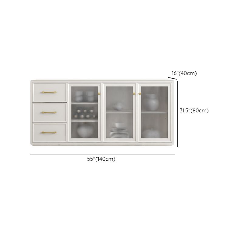 Contemporary Sideboard Cabinet Birch Sideboard Table for Dining Room Clearhalo 'buffet_sideboard' 'Buffets & Sideboards' 'furn' 'furn_buffet_sideboard' 'Furniture' 'Kitchen & Dining Furniture' 1200x1200_d2168e9e-69f6-4247-95a0-9725df2f1eb3