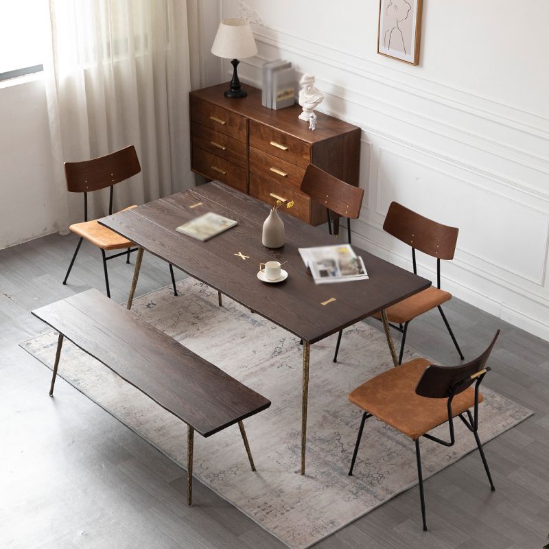 Modern 1/2/4/5/6 Pieces Dining Set Oak Wood Dining Furniture Set /Separate Items Clearhalo 'Dining Room Sets' 'Dining Tables & Seating' 'dining_room_set' 'furn' 'furn_dining_room_set' 'Furniture' 'furniture_dining_room_set' 'Kitchen & Dining Furniture' 'kitchen&dining_furn' 'kitchen' 1200x1200_d21dfaf1-f985-4337-9af6-44f663f50763