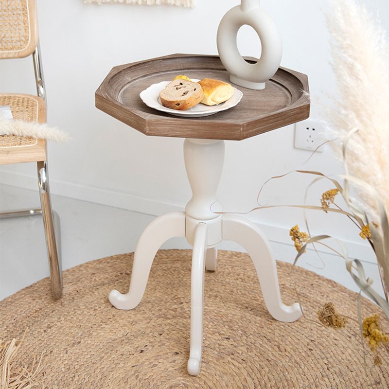 Contemporary Solid Wood Round Metal Pedestal Single Coffee Table Clearhalo 'Coffee & Accent Tables' 'Coffee Tables' 'coffee_tables' 'furn' 'furn_coffee_tables' 'Furniture' 'Living Room Furniture' 1200x1200_d21ee9d1-bc0a-4966-9299-0ae52cd422ba