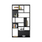 Libreria moderna in metallo etagere libreria scaffale aperta con ripiani-70,8 "h x 11,8" w